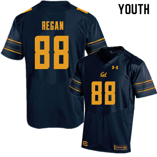 Youth #88 Ryan Regan Cal Bears College Football Jerseys Sale-Navy